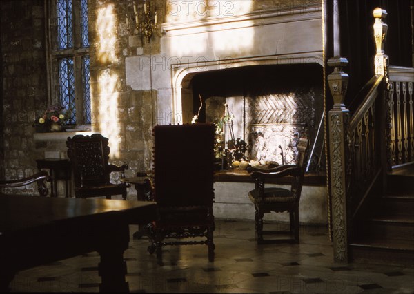 Interior of The Treasurers House, York, 20th century. Artist: CM Dixon.