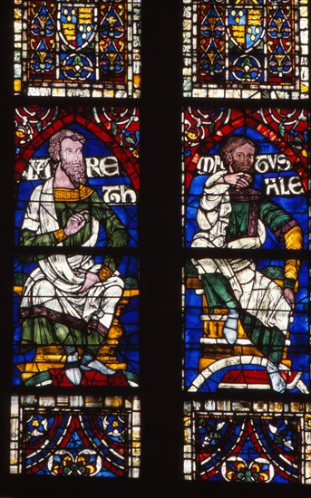 Genealogical Panels, late 12th century, Canterbury Cathedral, England, 20th century. Artist: CM Dixon.