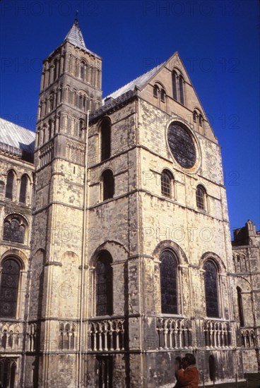 South-East Transept, Canterbury Cathedral, 20th century. Artist: CM Dixon.