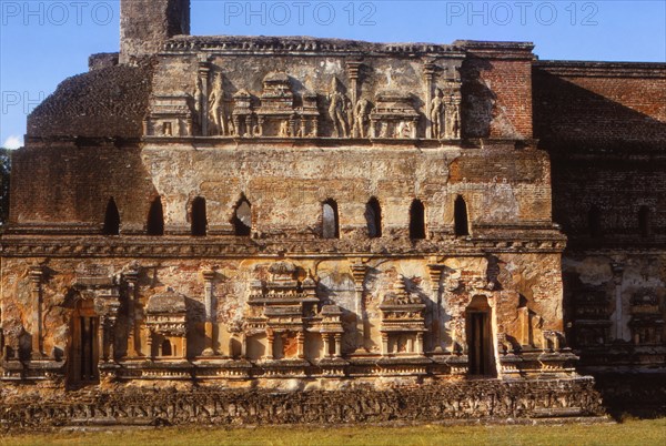 12th century Lankatilaka, Polonnaruwa, Sri Lanka. 20th century. Artist: CM Dixon.