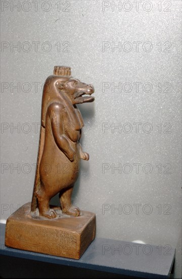 Taweret (or Theoris), Hippo Goddess. Artist: Unknown.