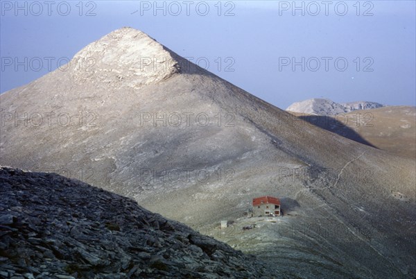 Mt Olympus, Greece, c20th century. Artist: CM Dixon.