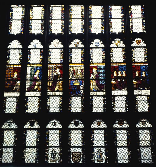 Canterbury Cathedral, c20th century. Artist: Unknown.