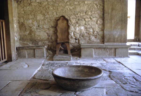 Antichamber to Throne Room in Royal palace, Knossos, Crete, 15th century BC. Artist: Unknown.