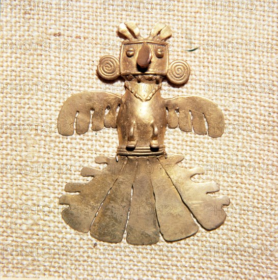 Gold Condor from Columbia, Pre-Columbian. Artist: Unknown.