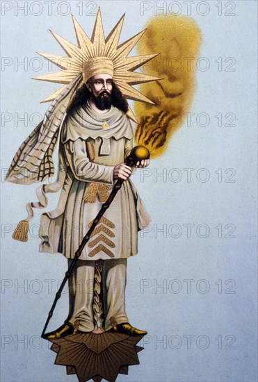 Zoroaster, from Maharashtra, India, c19th century. Artist: Unknown.