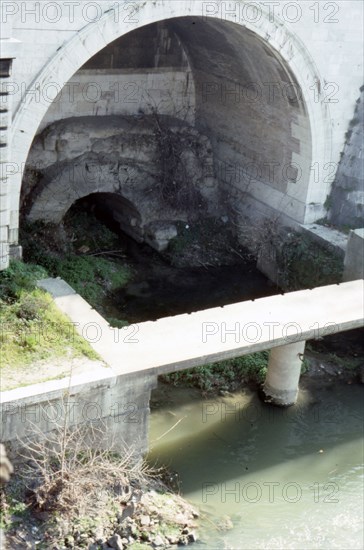 Cloaca Maxima, Rome, c20th century. Artist: CM Dixon.