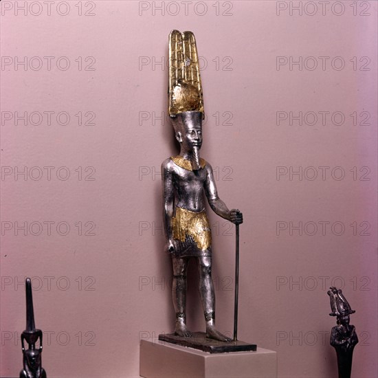 Statuette of Amen-Ra,  Late New Kingdom c900BC. Artist: Unknown.