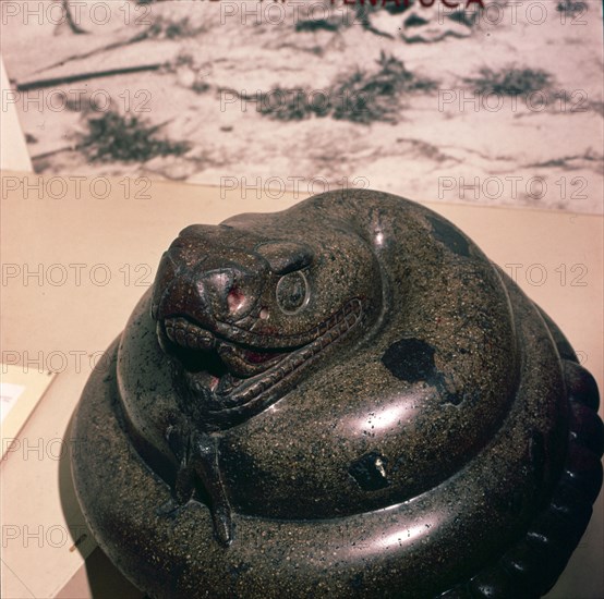 Snake Deity, Maya Culture, Mexico. Artist: Unknown.