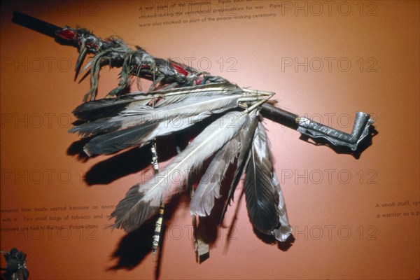 Men Omini War-Pipe, North American Indian. Artist: Unknown.