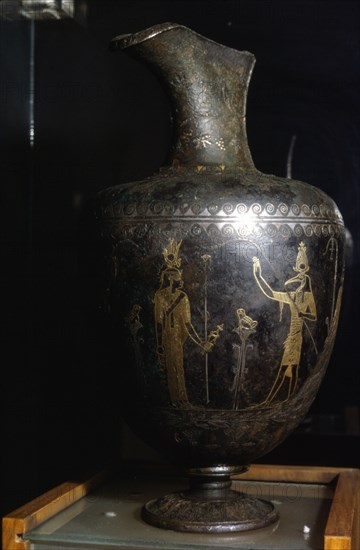 Roman Bronze Jug. National Museum, Budapest. Artist: Unknown.