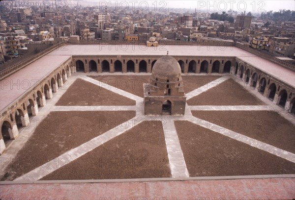 Mosque of Ibn Tulun, Built AD 876-879, Cairo, c20th century. Artist: CM Dixon.