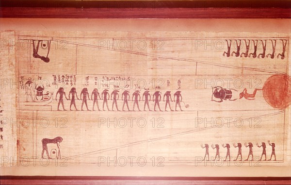 Egyptian Papyrus of Queen Nejmet, c11th century BC. Artist: Unknown.