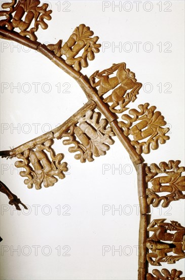 Breast-Strap Ornament from Riding outfit, Pazyryk, Altai Mountains, 5th century BC-4th century BC.  Artist: Unknown.