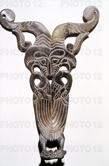 Horn Bridle Decoration from Pazyryk, Altai Mountains, 5th century BC-4th century BC. Artist: Unknown.