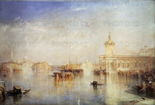 'The Dogana, San Giorgio, Citella, from the steps of the Europa', Venice, 1842.  Artist: JMW Turner