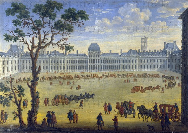 'Imaginary View of the Tuileries', 17th century. Artist: Anon