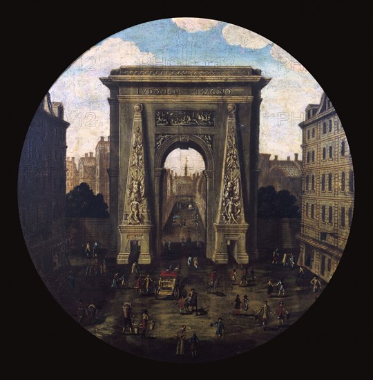 'The Saint-Denis Gate', Paris, 17th century. Artist: Anon