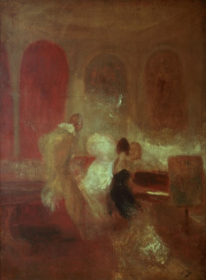 'Music Party, East Cowes Castle', Isle of Wight, 1835. Artist: JMW Turner