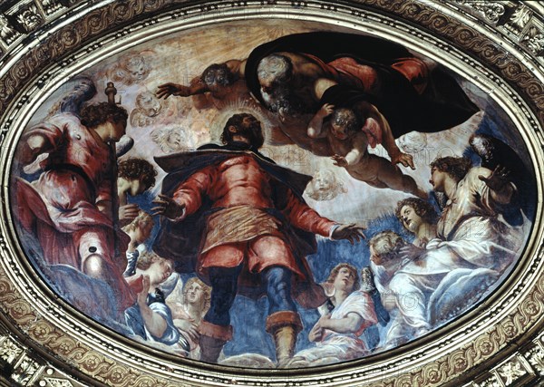 'San Rocco in Glory', 1564.  Artist: Jacopo Tintoretto