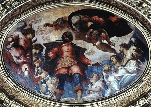'San Rocco in Glory', 1564. Artist: Jacopo Tintoretto