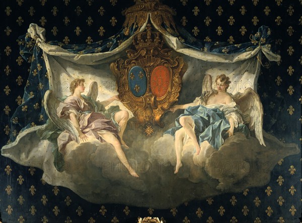 'Allegory of France and Navarre', 1740. Artist: François Boucher