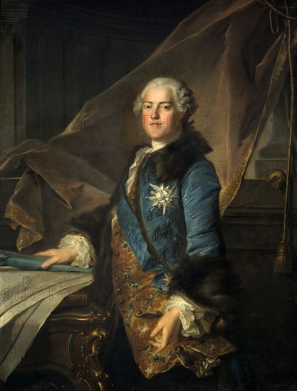 'Portrait of the Marquis of Marigny', 1755. Artist: Louis Tocque