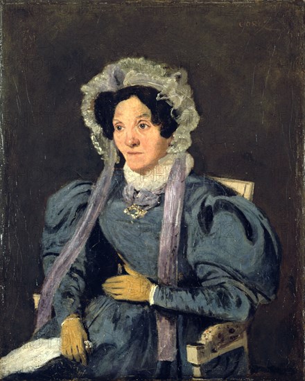 'Madame Corot, Mother of the Artist', c1845. Artist: Jean-Baptiste-Camille Corot