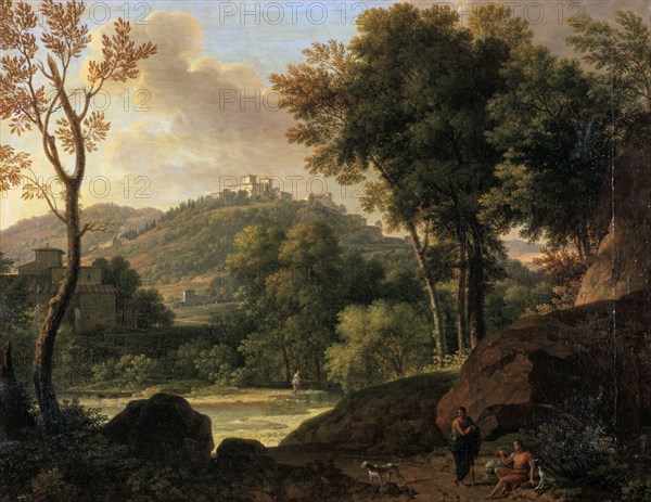 'The Countryside around Florence', Italy, late 18th/early 19th century. Artist: Francois-Xavier Fabre