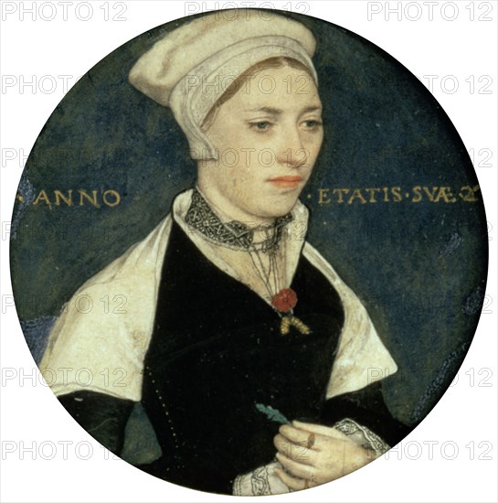 'Portrait of Mrs Pemberton', c1535. Artist: Hans Holbein the Younger