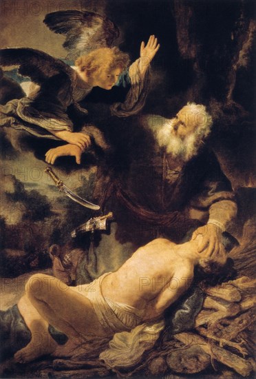 'The Sacrifice of Isaac', 1635. Artist: Rembrandt Harmensz van Rijn