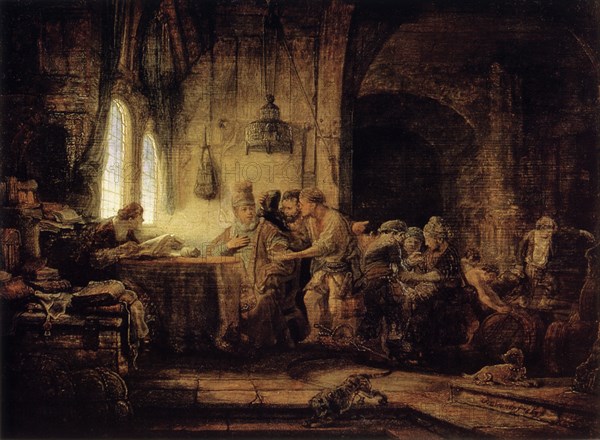 'The Parable of the Labourers in the Vineyard', 1637. Artist: Rembrandt Harmensz van Rijn