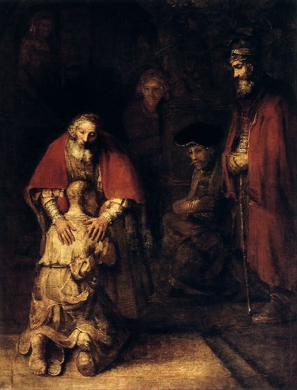 'The Return of the Prodigal Son', c1668. Artist: Rembrandt Harmensz van Rijn