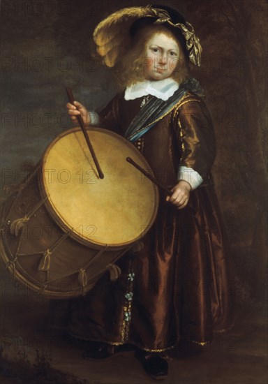 'Boy with Drum', 17th century. Artist: Rembrandt Harmensz van Rijn