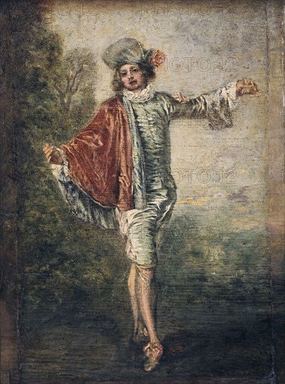 'The Indifferent One', 1717.  Artist: Jean-Antoine Watteau