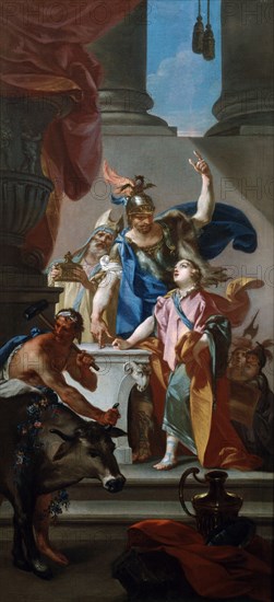 'Scene from the life of Hannibal', 18th century.  Artist: Claudio Francesco Beaumont
