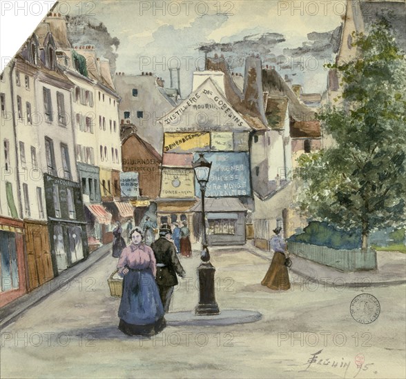 Paris, 1895. Artist: Beguin