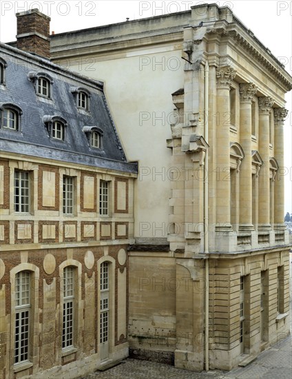 Dufour House seen from the south, Chateau de Versailles, France. Artist: Unknown