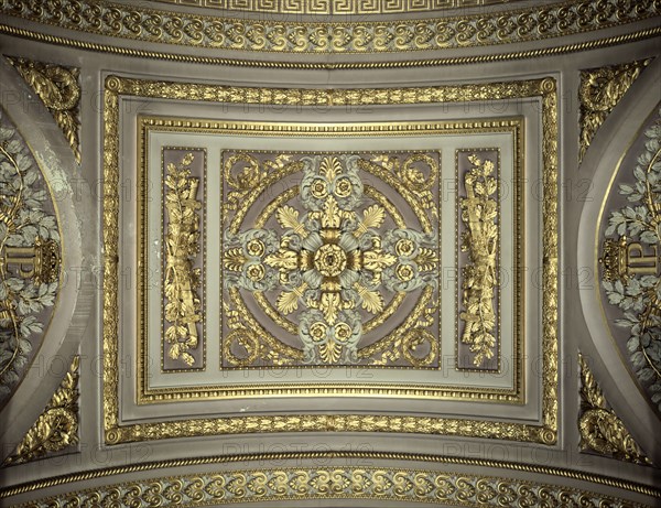 Detail of a cupola, Galerie des Batailles (Gallery of the Battles), Chateau de Versailles, France. Artist: Unknown