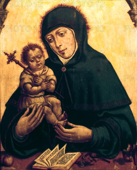 'Virgin and Child', 16th century. Artist: Anon
