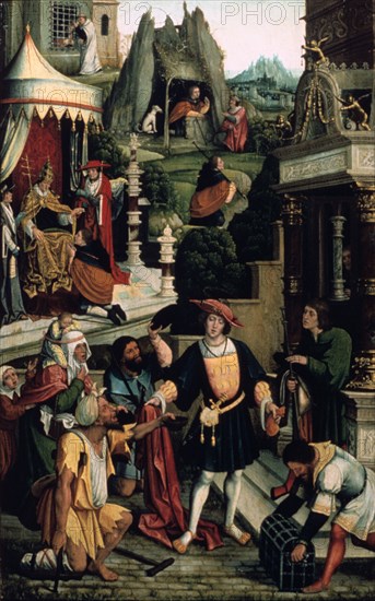 'Legend of Saint Roch,' 16th century.  Artist: Bernaert van Orley