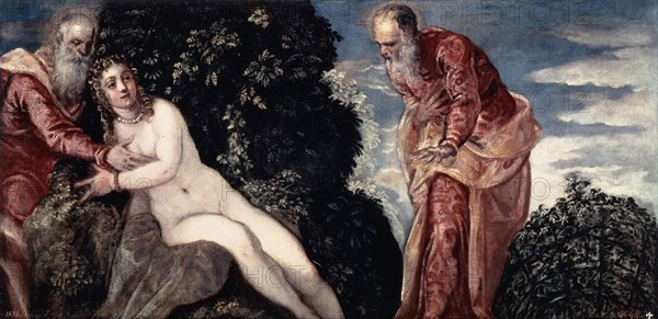 'Susanna and the Elders', 1555. Artist: Jacopo Tintoretto
