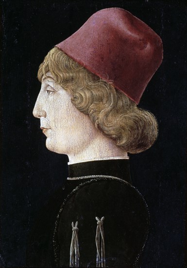 'A Young Man', c1460. Artist: Cosmè Tura