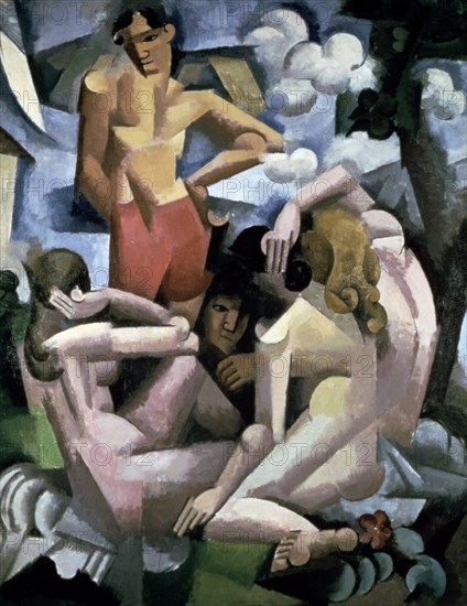 'The Bathers,' 1912. Artist: Roger de la Fresnaye