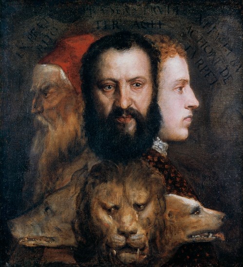 Allegory of Prudence, c1565-1570.  Artist: Titian