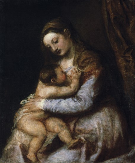 'The Virgin and Child', c1570-1576. Artist: Titian