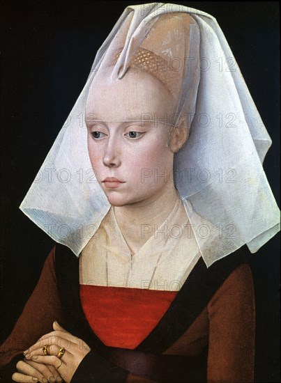 'Portrait of a Lady', 1460. Artist: Rogier Van der Weyden