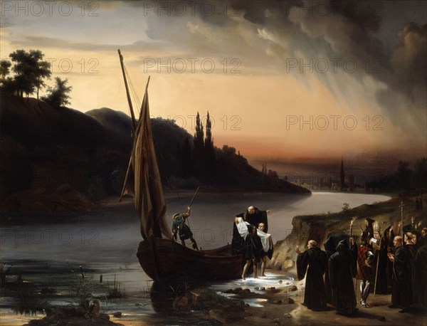 'Convoi d'lsabeau de Baviere', 19th century.  Artist: Jean Truchot