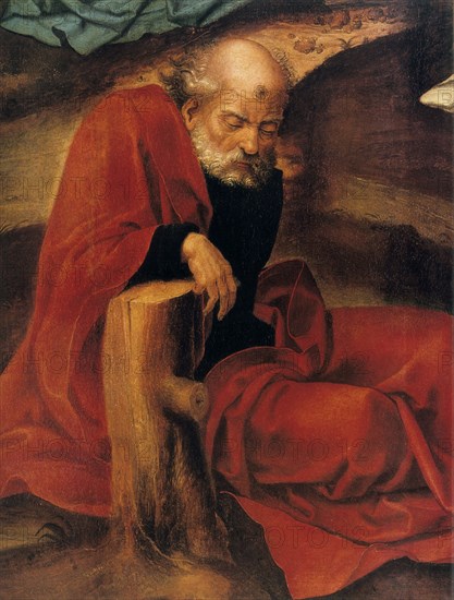 'The Agony in the Garden', detail, 1527-1530. Artist: Pieter Coecke van Aelst