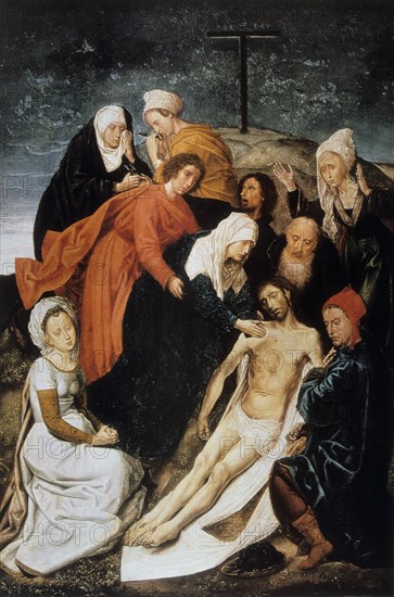 'The Lamentation', c1479.  Artist: Hugo van der Goes